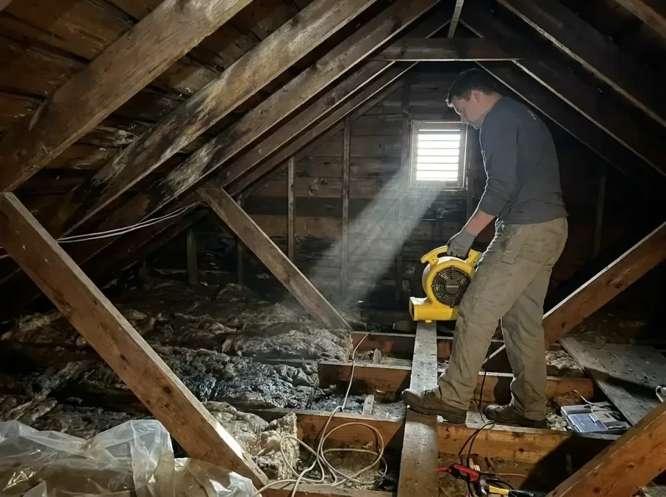 attic-water-damage-drying-proc-007 — frequently asked questions, Emergency Water Extraction & 24/7 Flood Response in Seymour…